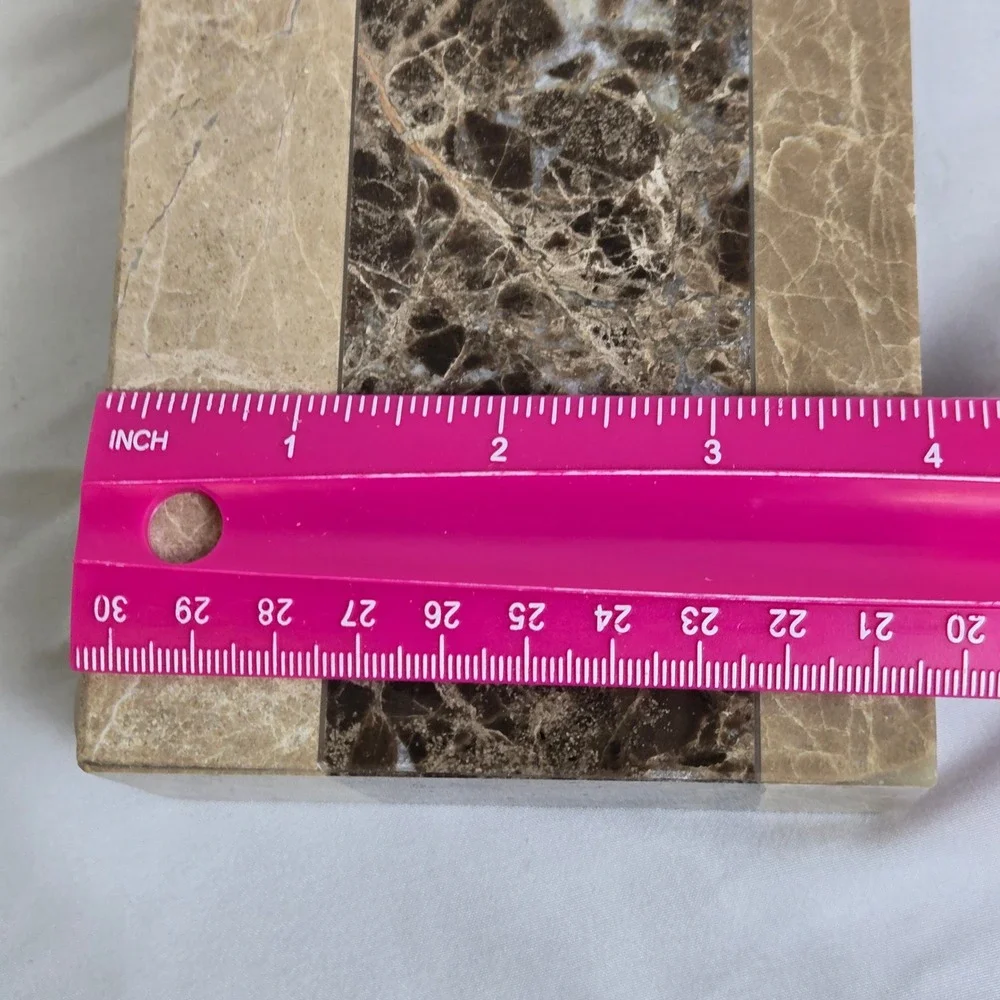 Montecito Marble Toothbrush Holder 4.75